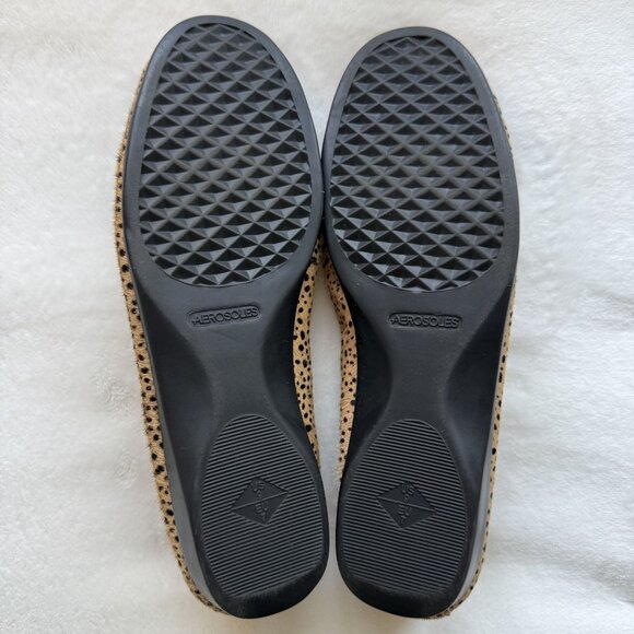 Aerosoles Bell Cheetah print flats, with a round toe shape, women's size 9 - Picture 4 of 12